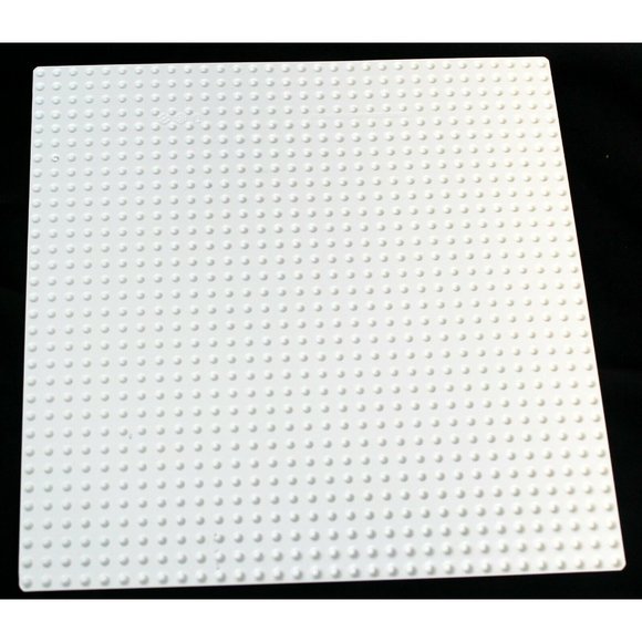 Lego Classic White Square 10" x 10" Baseplate 3911 Building Blocks - Picture 2 of 2